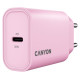 Canyon charger OnCharge 30CL Max Power 30W 1xPD EU Pink