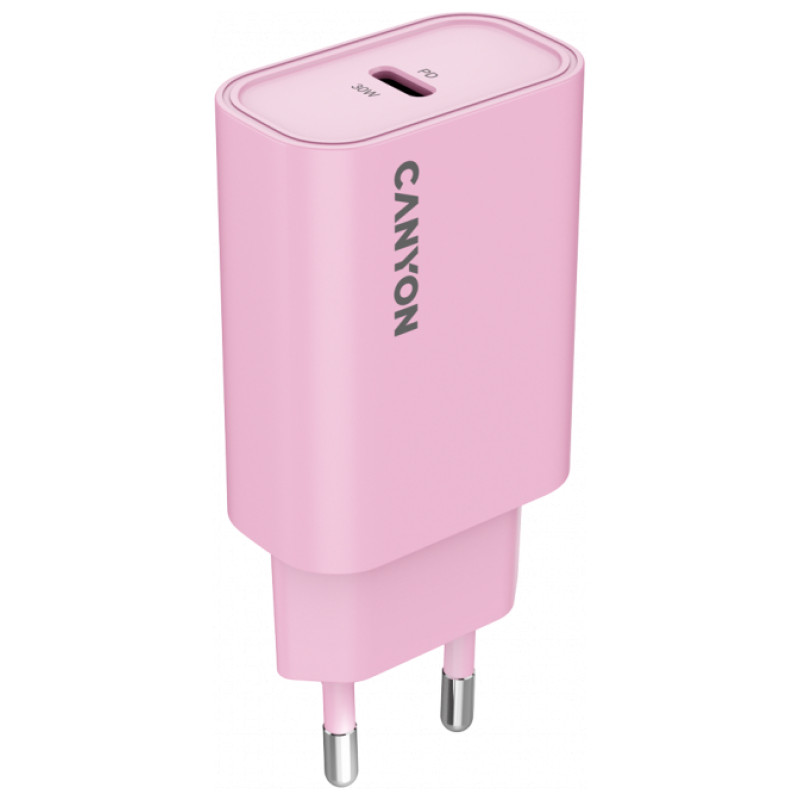 Canyon charger OnCharge 30CL Max Power 30W 1xPD EU Pink