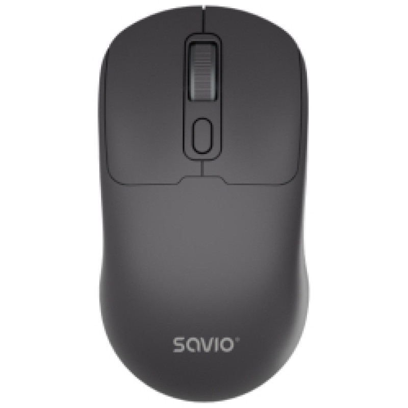 Savio Datorpele Savio MB-04 Silent USB-C/2.4GHz/BT Black