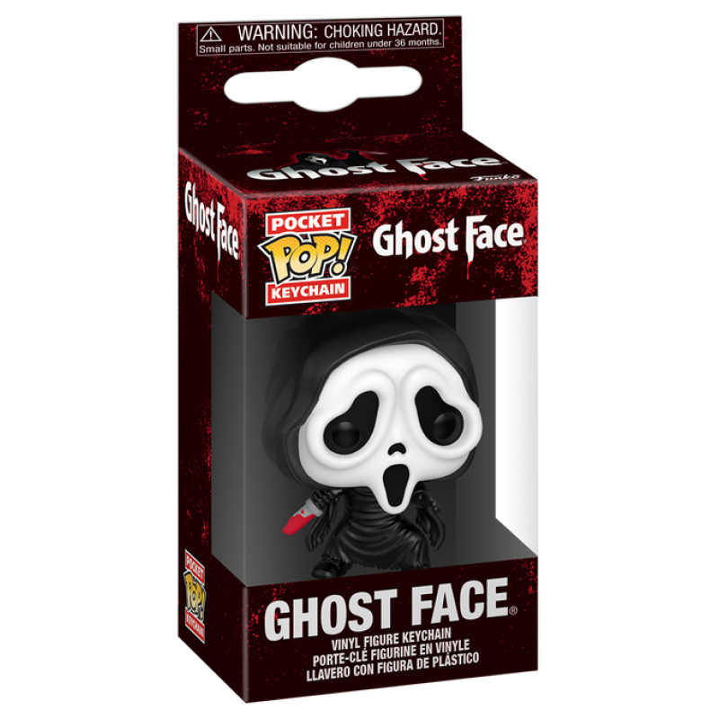 Funko POP! atslēgu piekariņ&scaron;: Scream - Ghost Face with Knife