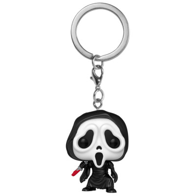 Funko POP! atslēgu piekariņ&scaron;: Scream - Ghost Face with Knife