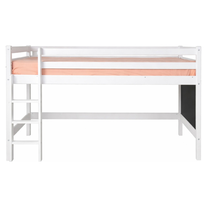 Emis Bērnu gulta "Loft Junior" 90x200 / Balts