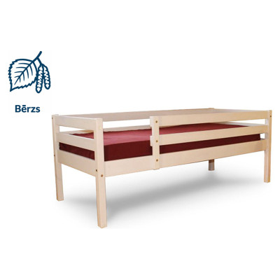 Emis Bērnu gulta "SafeNest" 90x200 / Tum&scaron;s rieksts