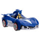 Jakks SONIC Figūra un automa&scaron;īna, 6.5 cm