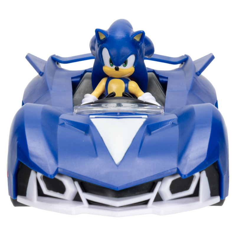 Jakks SONIC Figūra un automa&scaron;īna, 6.5 cm