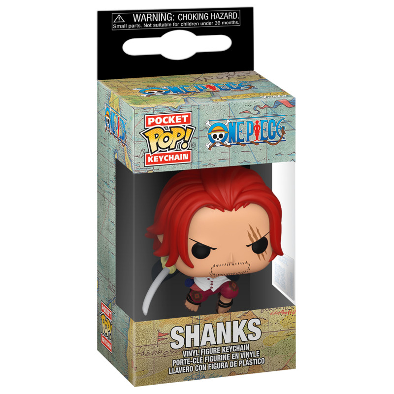 Funko POP! atslēgu piekariņ&scaron;: One Piece - Shanks
