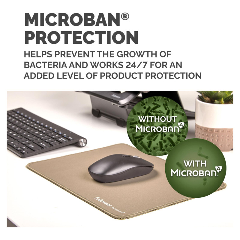 Fellowes MOUSE PAD BREYTA XL/SAND 100139319 FELLOWES