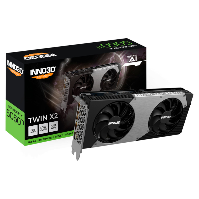 Inno3D GeForce RTX 5060 Ti Twin X2 8GB GDDR7 128-bit 1x HDMI 3x DP