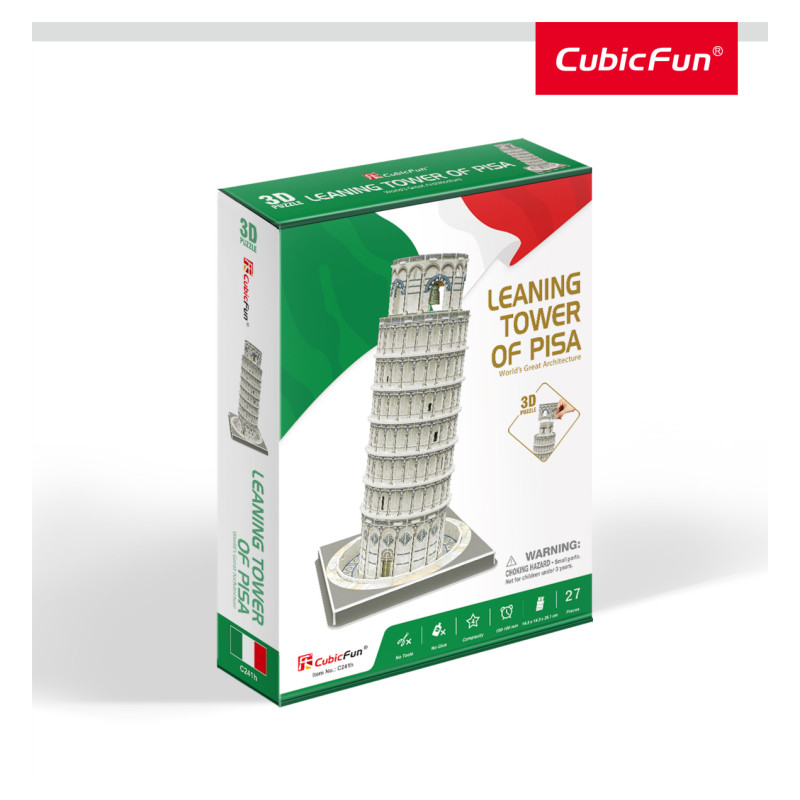 Cubic Fun CUBICFUN 3D puzle Pizas tornis