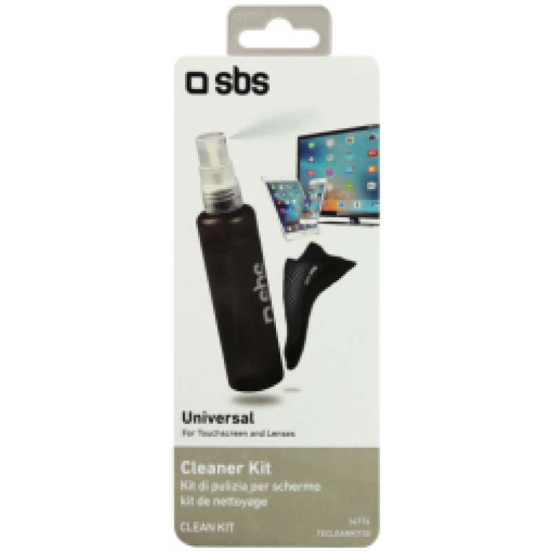 SBS Tīrī&scaron;anas komplekts SBS Cleaner kit 30ml with microfiber cloth