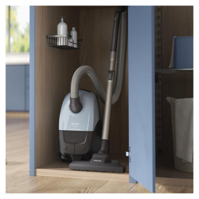 Philips Vacuum Cleaner|PHILIPS|Input power 800 W|Dust capacity 3 L|Cylinder vacuum|Cleaning type Dry|Dust container Dust bag|Colour Blue|XD1142/10