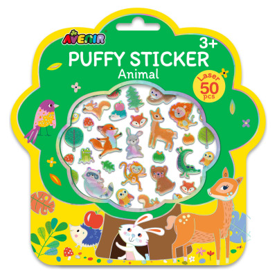 Avenir Pufīgās uzlīmes Dzīvnieki