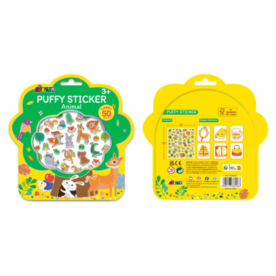 Avenir Pufīgās uzlīmes Dzīvnieki