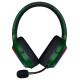 Razer Barracuda X Chroma Phantom Green Edition, Gaming Headset, Black, Oval Ear Cushions, 2.4 GHz Wireless / Bluetooth, Breathable Fabric with Memory Foam Cushions, Detachable Razer HyperClear Cardioid Mic, 7.1 Surround sound