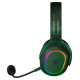 Razer Barracuda X Chroma Phantom Green Edition, Gaming Headset, Black, Oval Ear Cushions, 2.4 GHz Wireless / Bluetooth, Breathable Fabric with Memory Foam Cushions, Detachable Razer HyperClear Cardioid Mic, 7.1 Surround sound