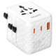 Savio Strāvas adapteris SAVIO Travel adapter Universal 20W USB-A USB-C