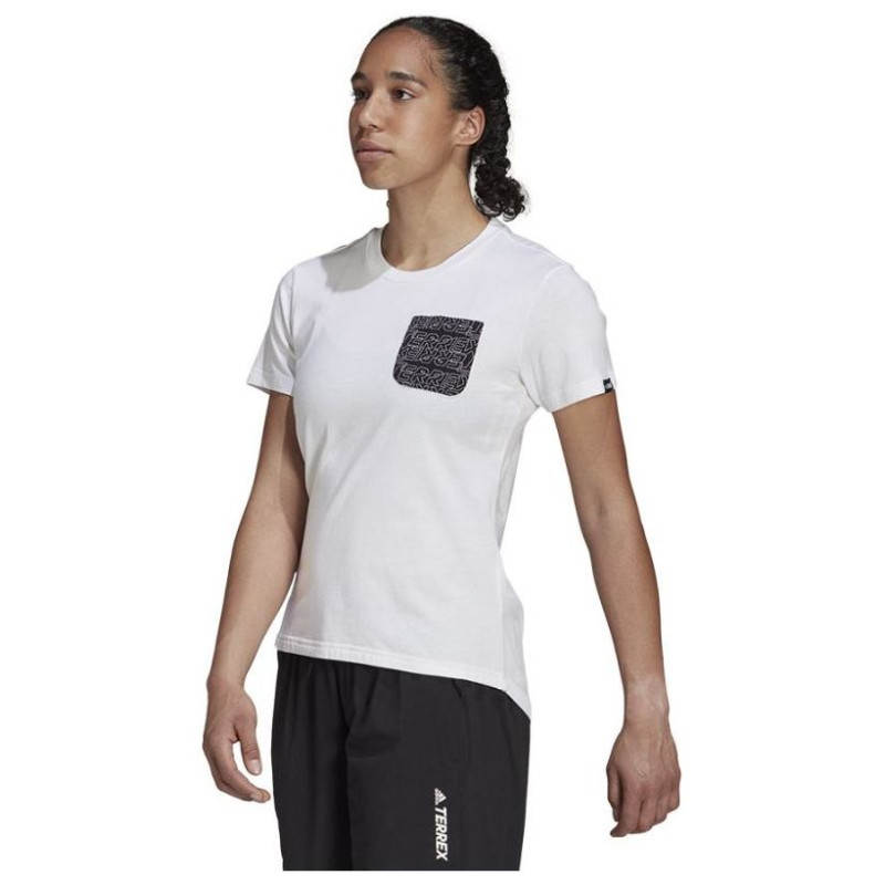 Adidas T-shirt adidas TX Pocket Tee W GU8983 (XS)