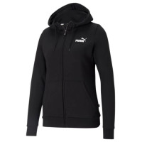 Puma ESS Small Logo Full-Zip Hoodie W 586811 01 (S)