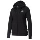 Puma ESS Small Logo Full-Zip Hoodie W 586811 01 (S)
