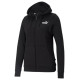 Puma ESS Small Logo Full-Zip Hoodie W 586811 01 (S)