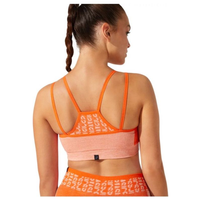 Asics Sports bra Asics Cropped Logo Seamless Bra W 2032B791-800 (S)