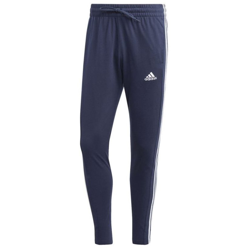 Adidas Essentials Single Jersey Tapered Open Hem 3-Stripes M IC0045 (S)