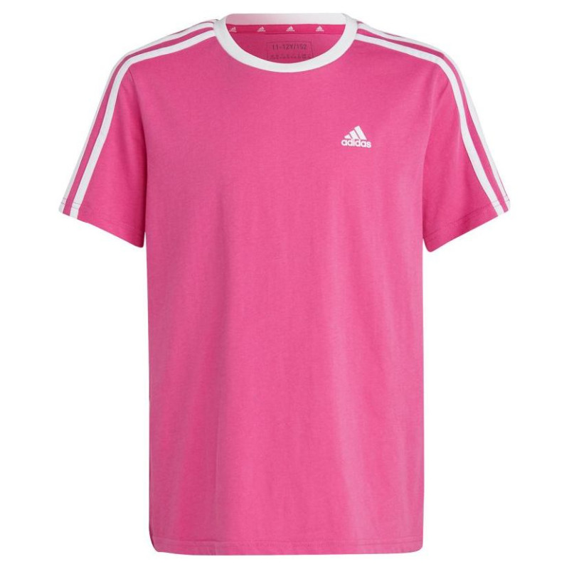 Adidas Essentials 3-Stripes Cotton Loose Fit Boyfriend Tee Jr IC3639 (152cm)