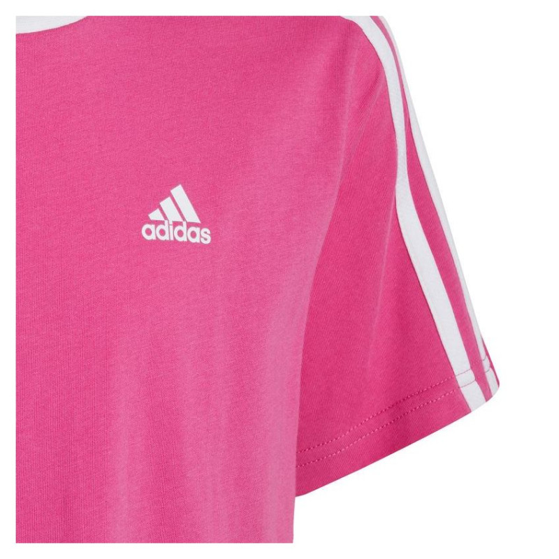 Adidas Essentials 3-Stripes Cotton Loose Fit Boyfriend Tee Jr IC3639 (152cm)