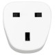 Savio Strāvas adapteris SAVIO Travel adapter UK socket - EU plug