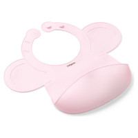 Babyono Silikona priekšautiņš BabyOno 1639/02 pink