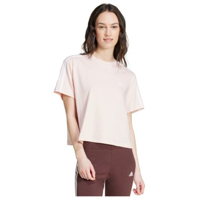 Adidas Essentials 3-Stripes Single Jersey Crop Top W IY4227 (L)