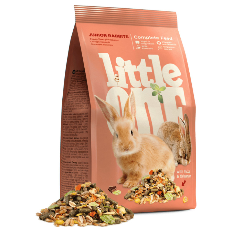 Mealberry Little One food for Junior Rabbits 900 g  - barība jauniem tru&scaron;iem