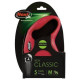 Flexi New Classic M 5m red (lente) - pavada suņiem