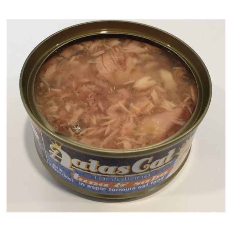 Aatas Cat Tantalizing Tuna&Saba 80g - konservi kaķiem