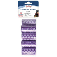 Record Izkārnījumu savākšanas maisiņi SPOT PURPLE  9X20gb 27,5x30,5cm