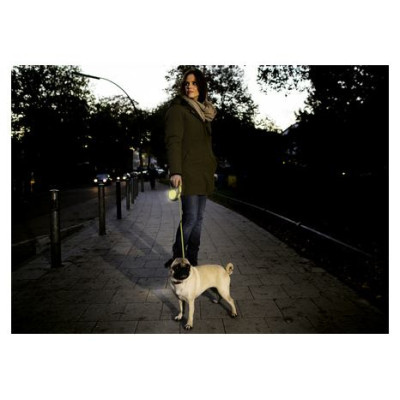 Flexi Neon M 5m orange (lente) - pavada suņiem