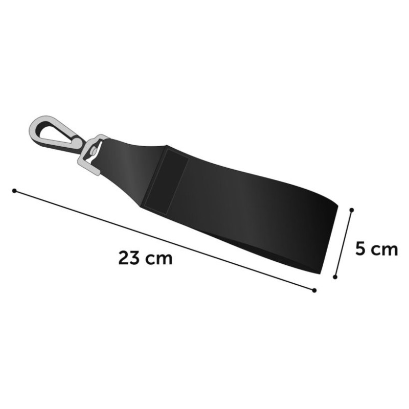 Flamingo dro&scaron;ības jostas stiprinājums 23CM 50MM