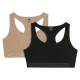 4F Sports bra 4F F036 2pack W 4FWMM00UBRAF036 90S (XS)