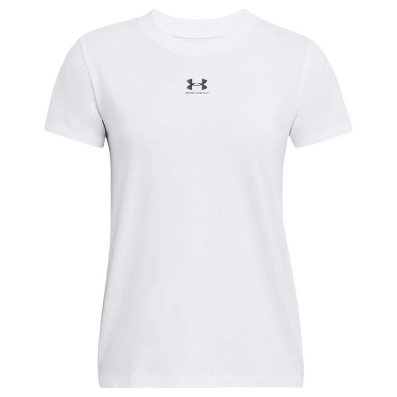 Under Armour Rival Core SS W 1383648 100 T-Shirt (XS)