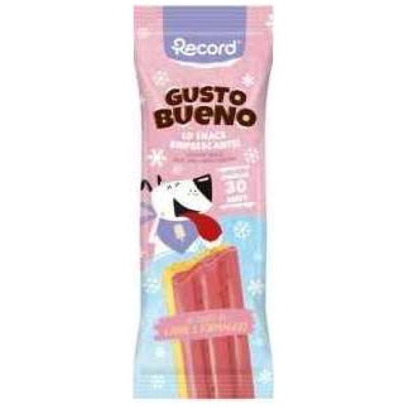 Record Papildbarība suņiem Gusto Bueno Cheese and meat 50 g