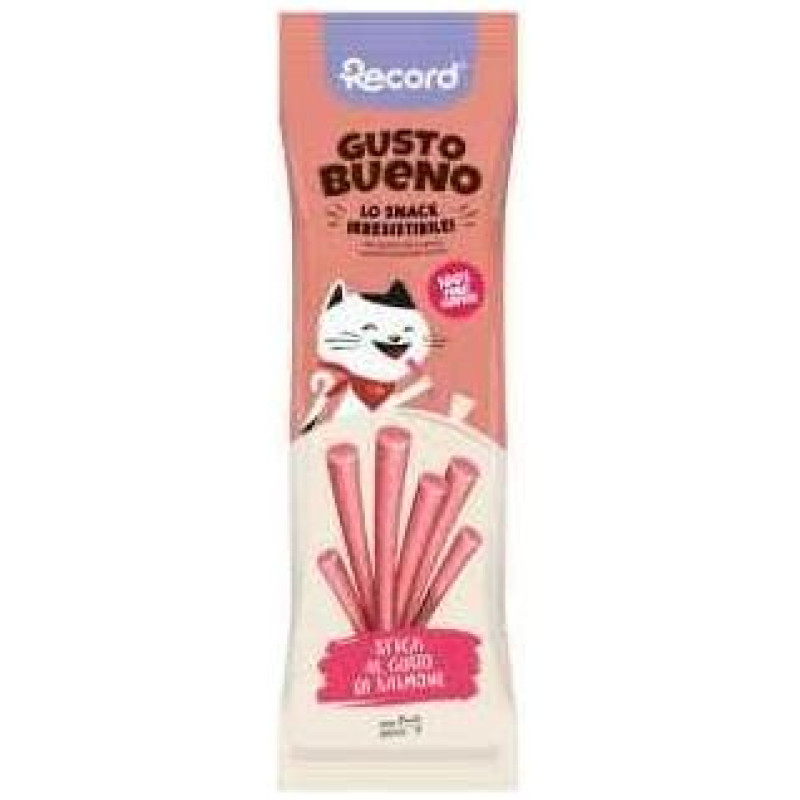 Record Papildbarība kaķiem Stik Salmone 40 g