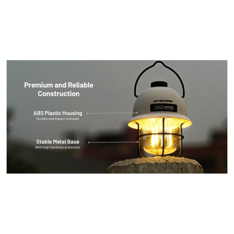 Nitecore FLASHLIGHT LAMP SERIES/100 LUMENS LR40 WHITE NITECORE