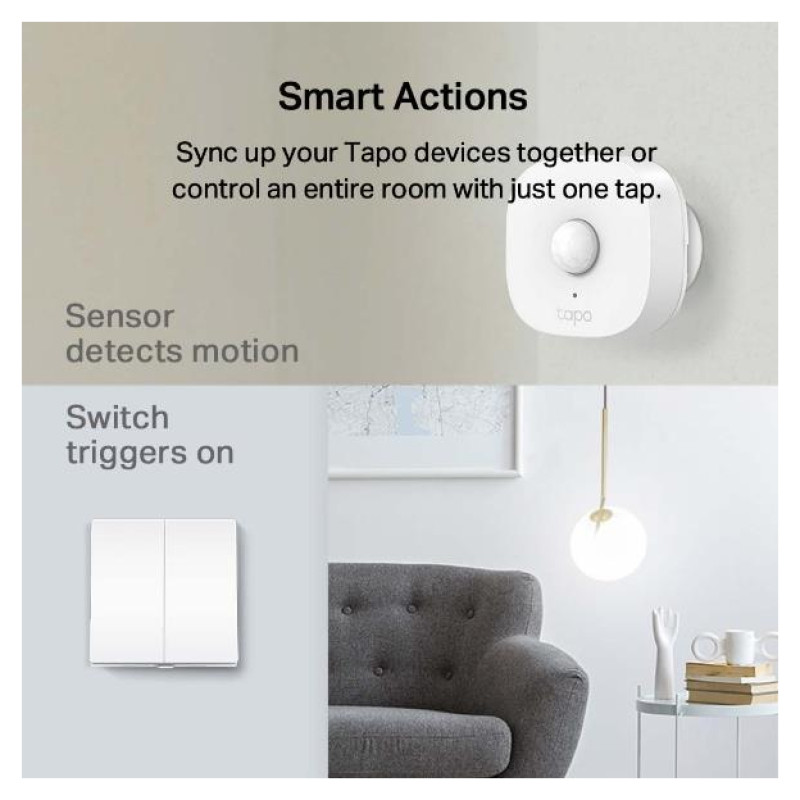 Tp-Link Smart Home Device|TP-LINK|TAPO S220|White|TAPOS220