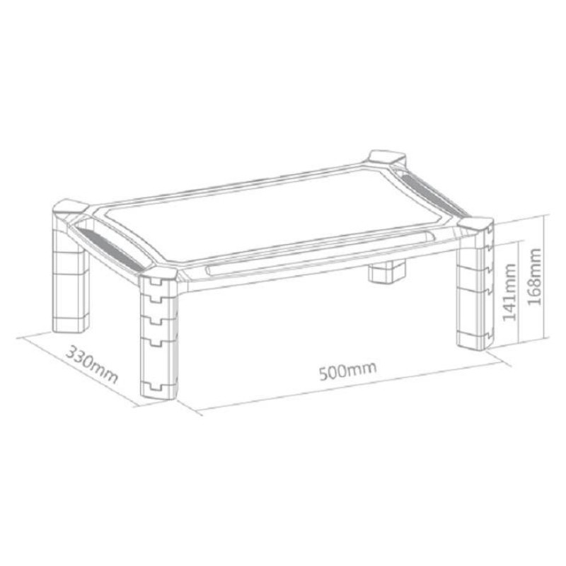 Neomounts MONITOR ACC RISER 10KG/NSMONITOR20 NEOMOUNTS