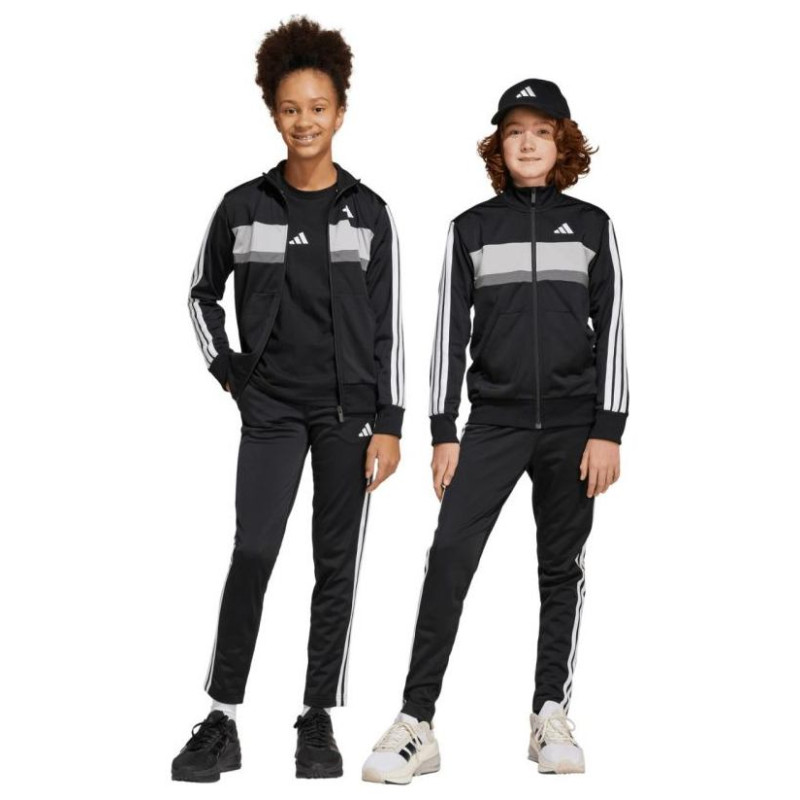 Adidas Seasonal Essentials Tiberio 3-Stripes Tricot Jr Tracksuit JY0509 (152cm)