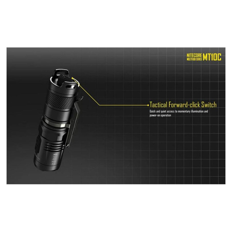 Nitecore FLASHLIGHT MT SERIES/920 LUMENS MT10C NITECORE