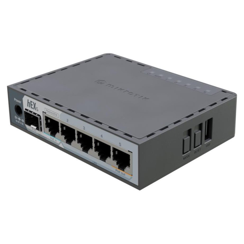 Mikrotik Switch|MIKROTIK|	E60iUGS|PoE ports 1|18 Watts|E60IUGS