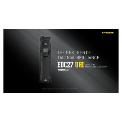 Nitecore FLASHLIGHT EDC SERIES/EDC27UHI NITECORE