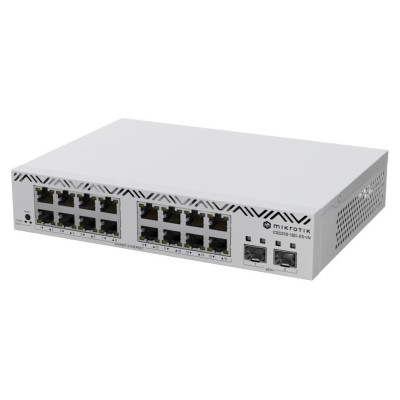 Mikrotik Switch|MIKROTIK|16x10Base-T / 100Base-TX / 1000Base-T|CSS318-16G-2S+IN