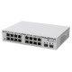 Mikrotik Switch|MIKROTIK|16x10Base-T / 100Base-TX / 1000Base-T|CSS318-16G-2S+IN